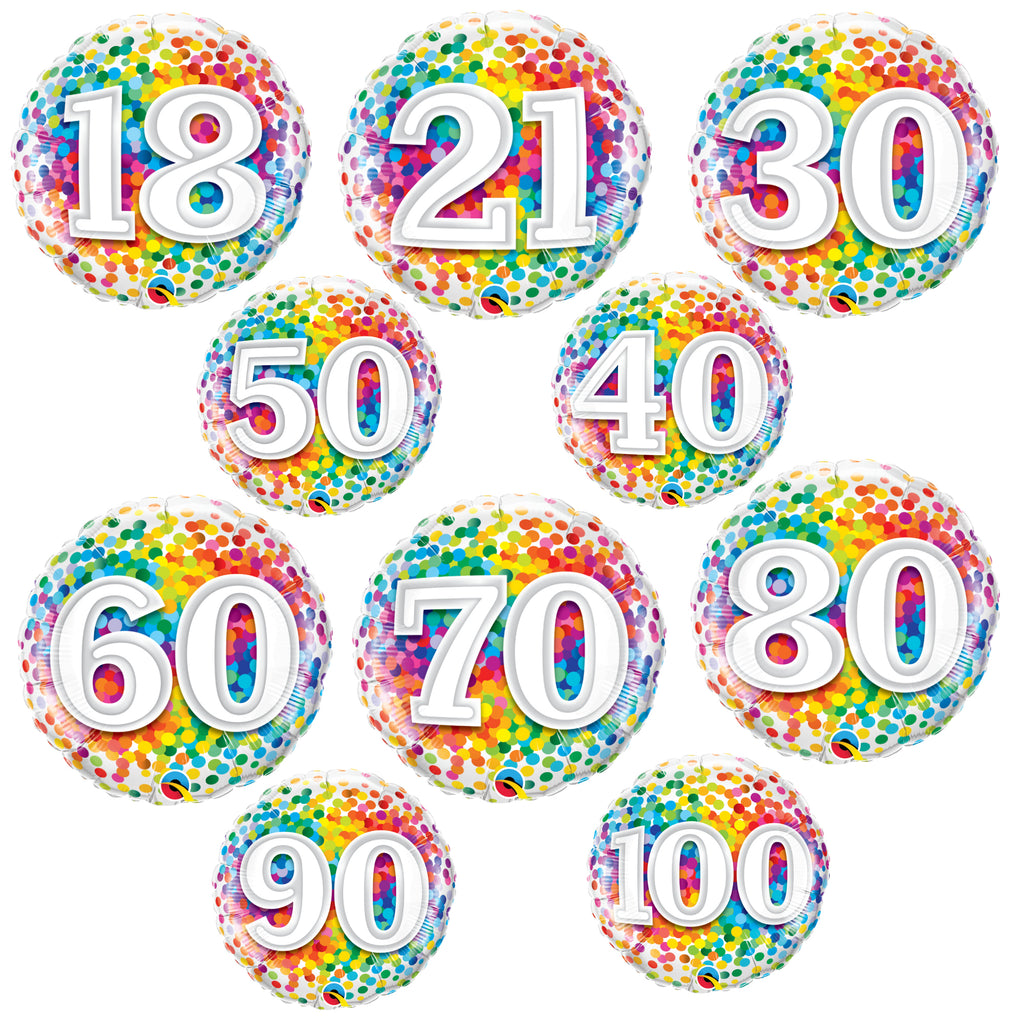 18" Helium 'Milestone' Balloon
