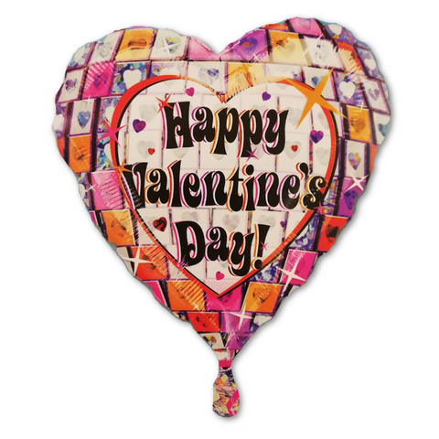 18" Helium 'Happy Valentine's Day' Balloon