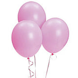 Party Balloons - Helium with Ribbon + Weight