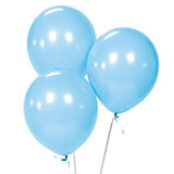 Party Balloons - Helium with Ribbon + Weight