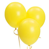 Party Balloons - Helium with Ribbon + Weight